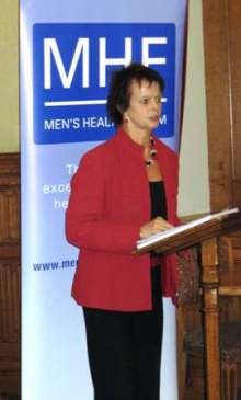 Ann Milton at the All Party Group on Men's Health
