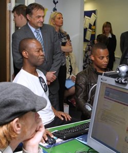 Gary Mabbutt in the Learning Zone