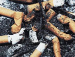 Smoked cigarettes
