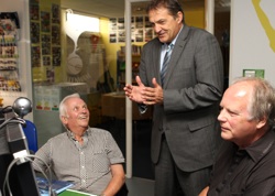 Gary Mabbutt in the Learning Zone